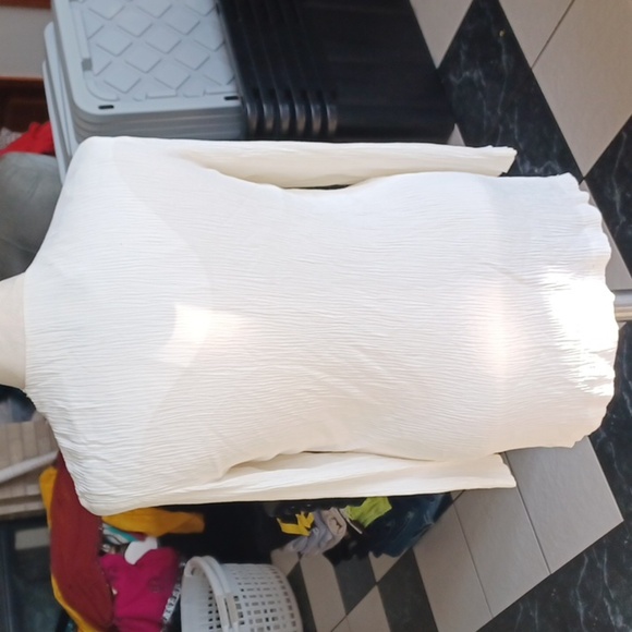 VINTAGE S. L. FASHIONS Lace Satin Boho Jacket, XL, 20" PTP, 30"L - Picture 5 of 8